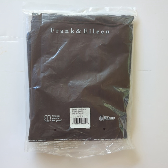 Frank & Eileen Effie Capelet | Funnel Neck Triple Fleece Lounge Top NWT S - Picture 8 of 10